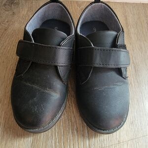 Wonder Nation Black Kids Dress Shoes